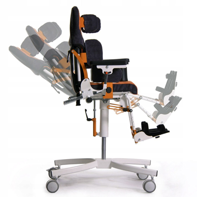 ortopedia infantil, silla posicionamiento